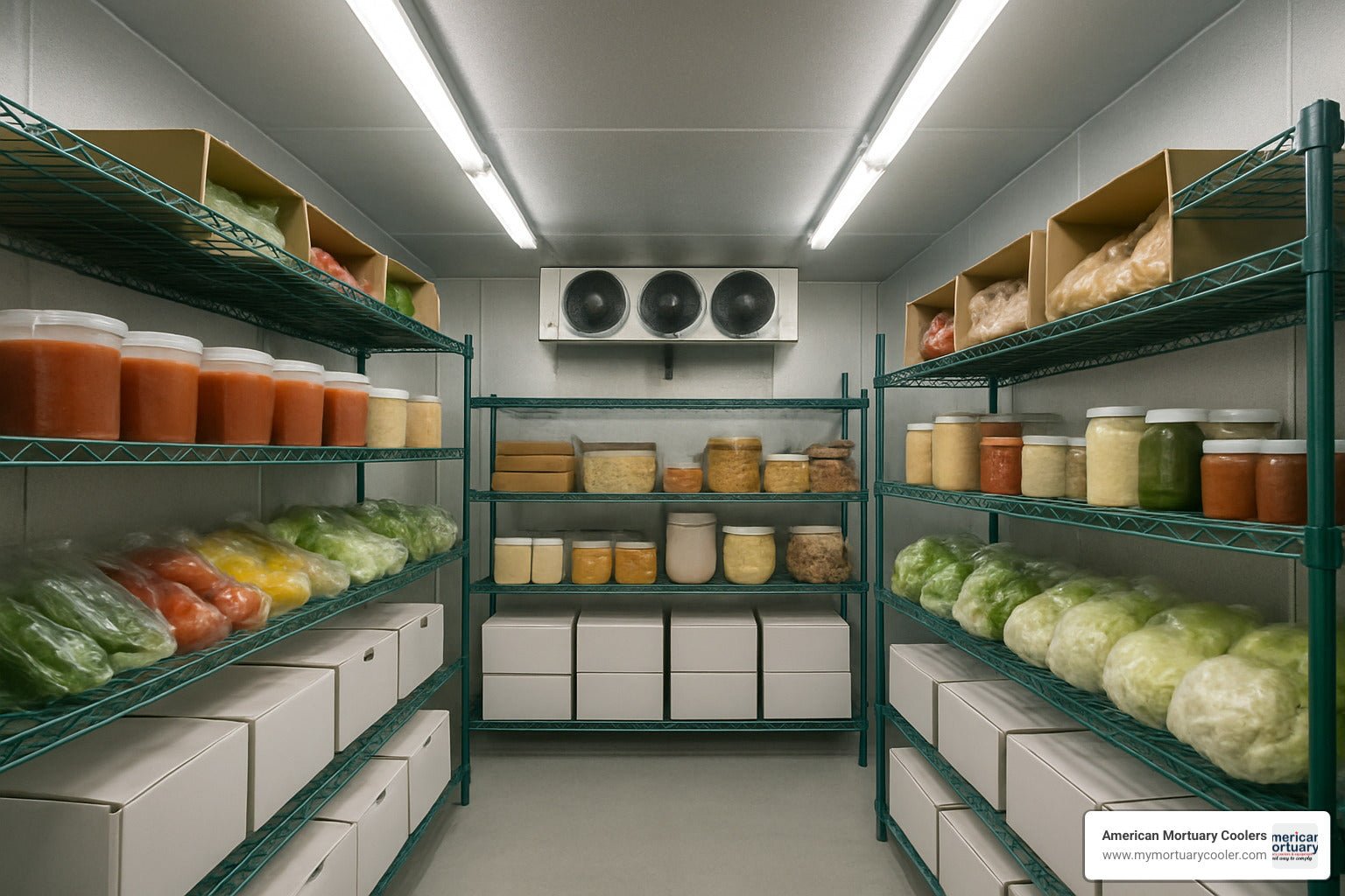 A Practical Guide to the Lighting Required in a Walk-In Cooler - American Mortuary Coolers & Equipments A Practical Guide to the Lighting Required in a Walk-In Cooler - American Mortuary Coolers & Equipments